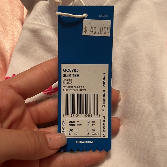 Adidas Slim Tee Brand New - Picture 4 of 4